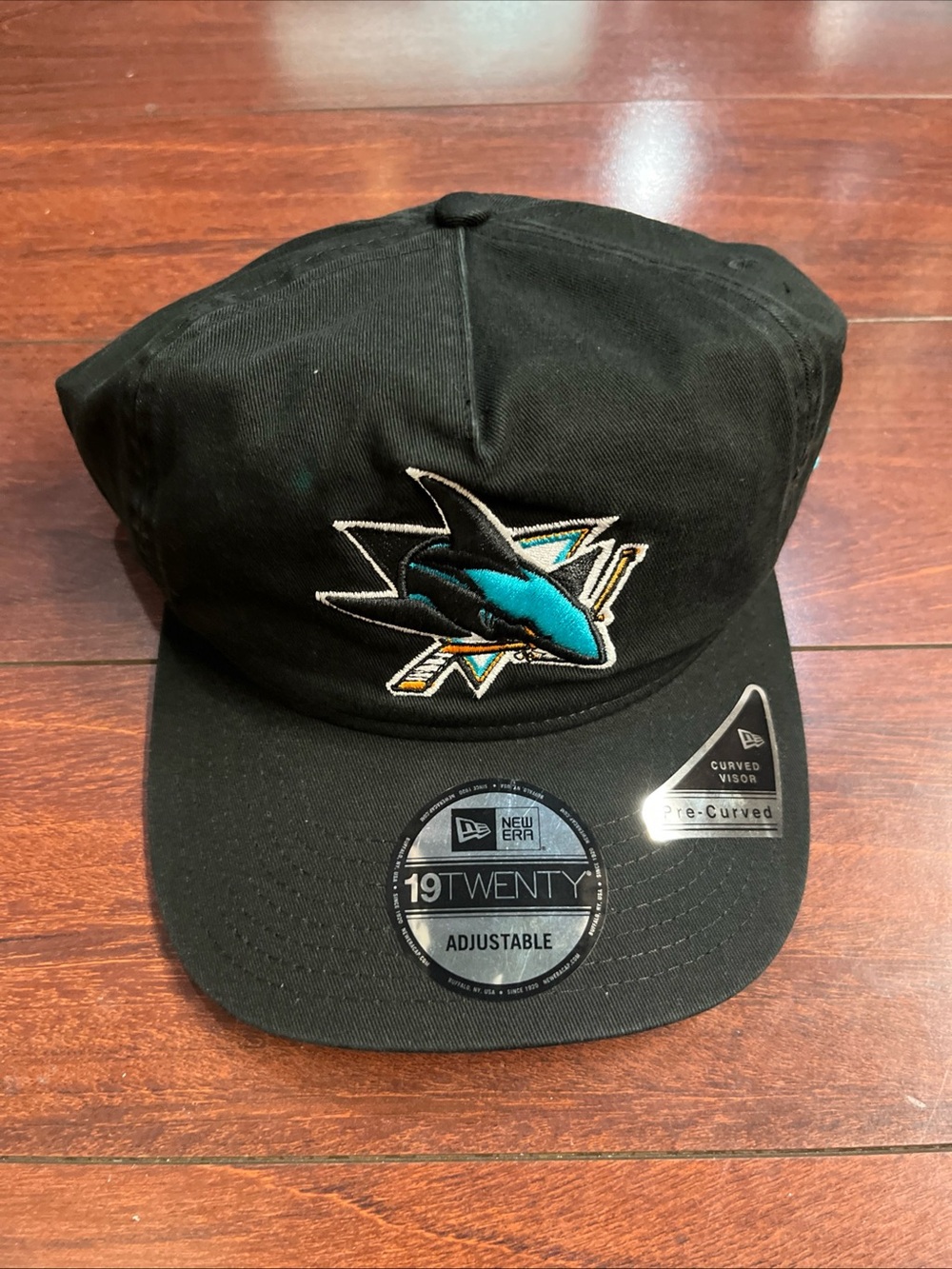 San Jose Sharks New Era 19Twenty Color Logo Snapback Hat Cap Adjustable New Tag